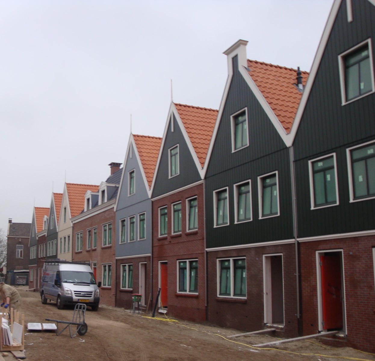22 Nieuwbouw woningen te Landsmeer-Breekoever