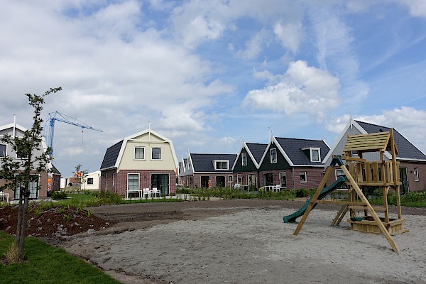 Nieuwbouw vakantiepark te Uitdam
