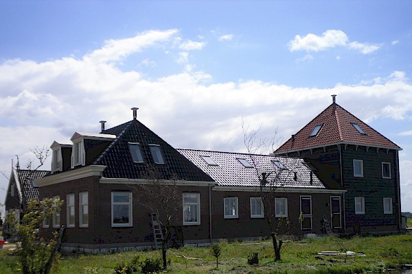 2 nieuwbouw woningen Hoogedijk te Katwoude