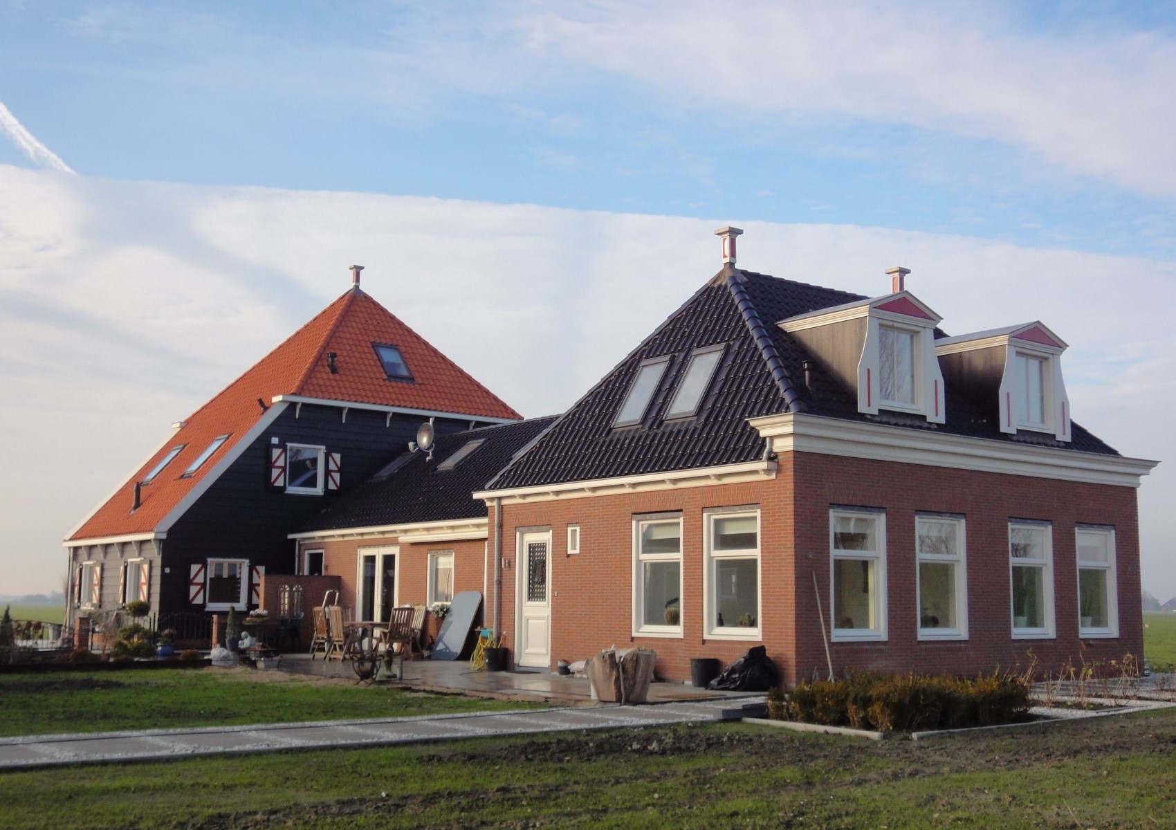 2 nieuwbouw woningen Hoogedijk te Katwoude
