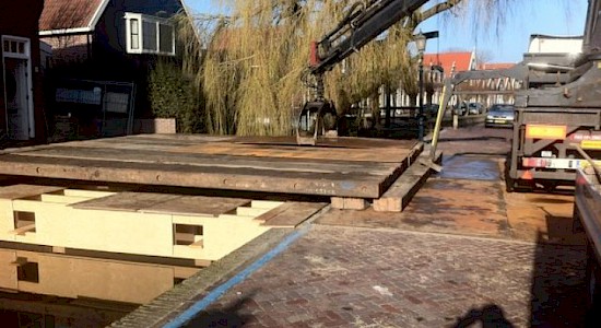 Constructie woning met kelder Volendam