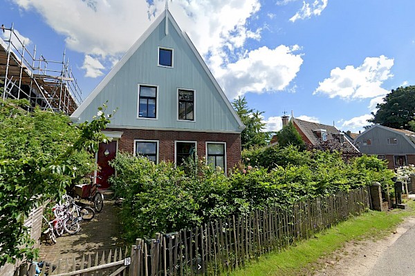 Nieuwbouw woning Uitdammerdorpsstraat te Uitdam
