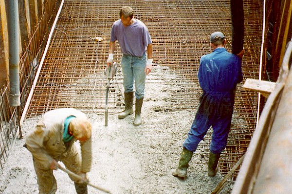 Bouw beton kelder te West-Graftdijk