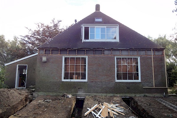 Verbouwing woning Hoogedijk te Katwoude