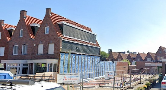 Constructie nieuwbouw woning te Volendam