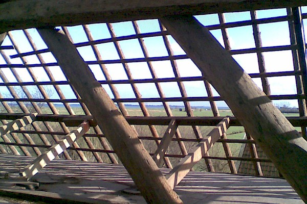 Verbetering bestaande constructie stolpboerderij te Katwoude