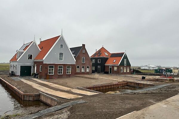 3 Nieuwbouw woningen te Uitdam