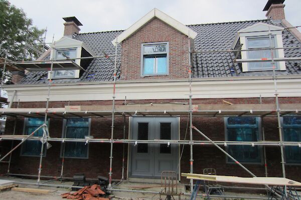 Constructie nieuwbouw woning te Kwadijk