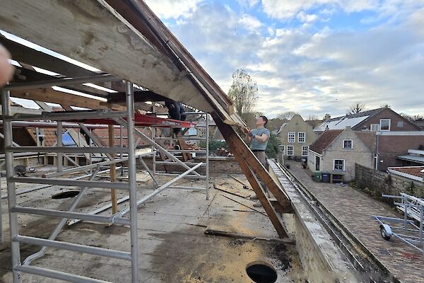 Interne verbouwing bar te West-Terschelling