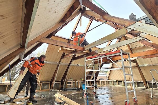 Interne verbouwing bar te West-Terschelling