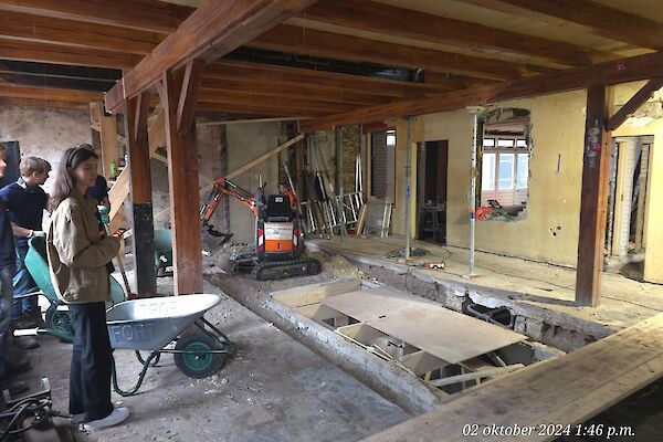 Interne verbouwing bar te West-Terschelling