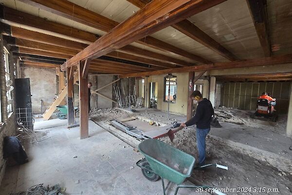 Interne verbouwing bar te West-Terschelling