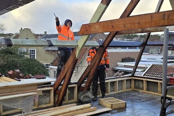 Interne verbouwing bar te West-Terschelling