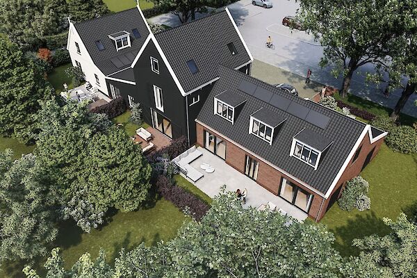 3 nieuwbouw boerderijwoningen