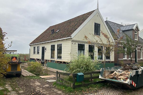 Funderingsherstel te Ransdorp